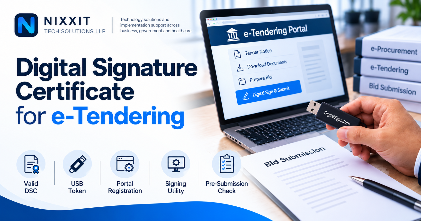Digital Signature Certificate for e-Tendering: What Users Should Check Before They Start